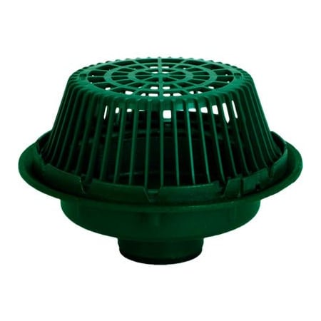 Josam Company Josam 21504-Z Large Sump Roof Drain w/Poly Dome and 4" No-Hub Outlet 21504-Z